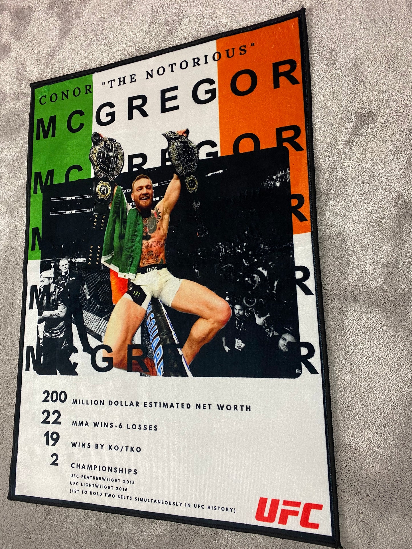 Conor McGregor Rug