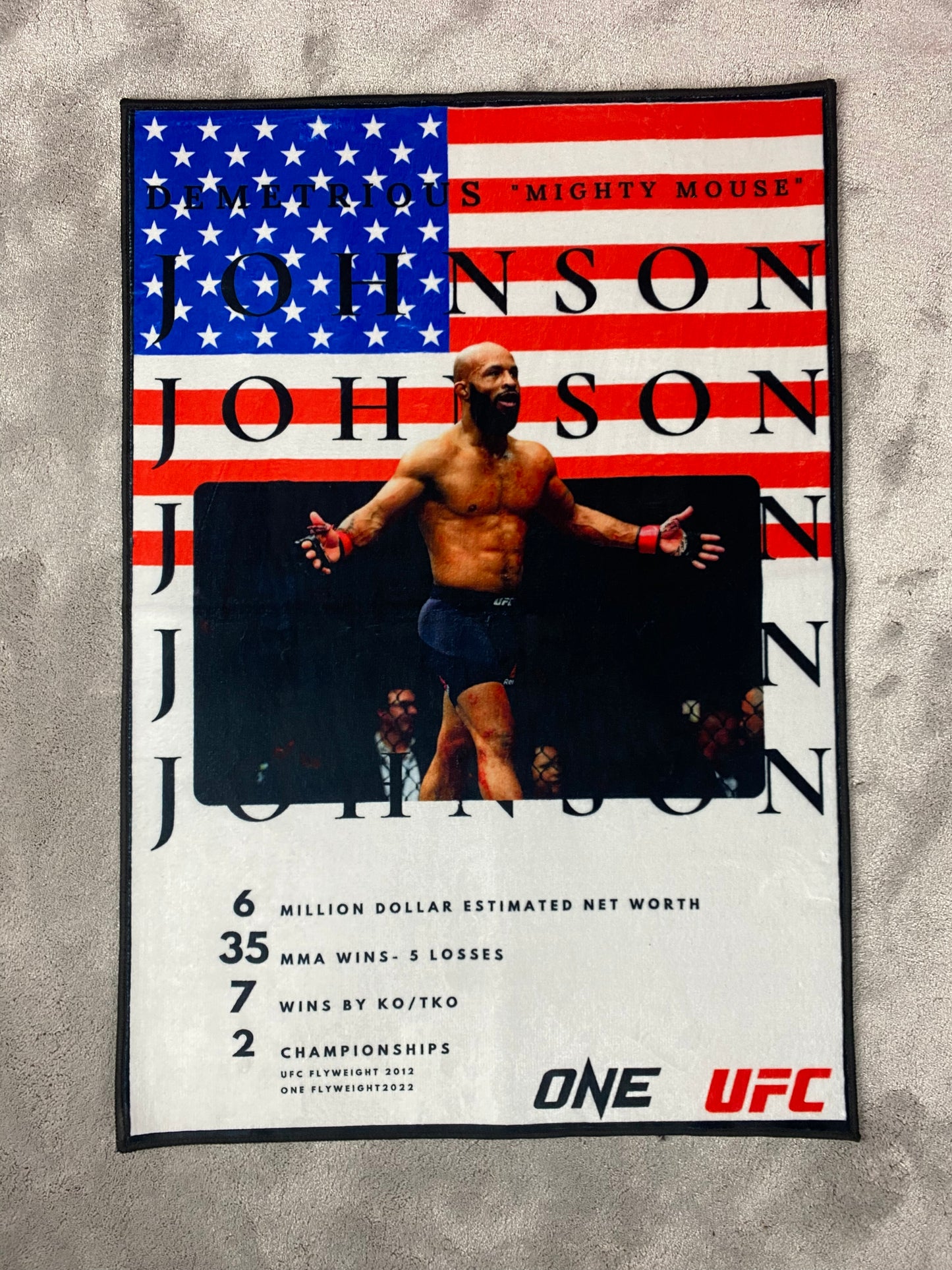 Demetrious Johnson Rug