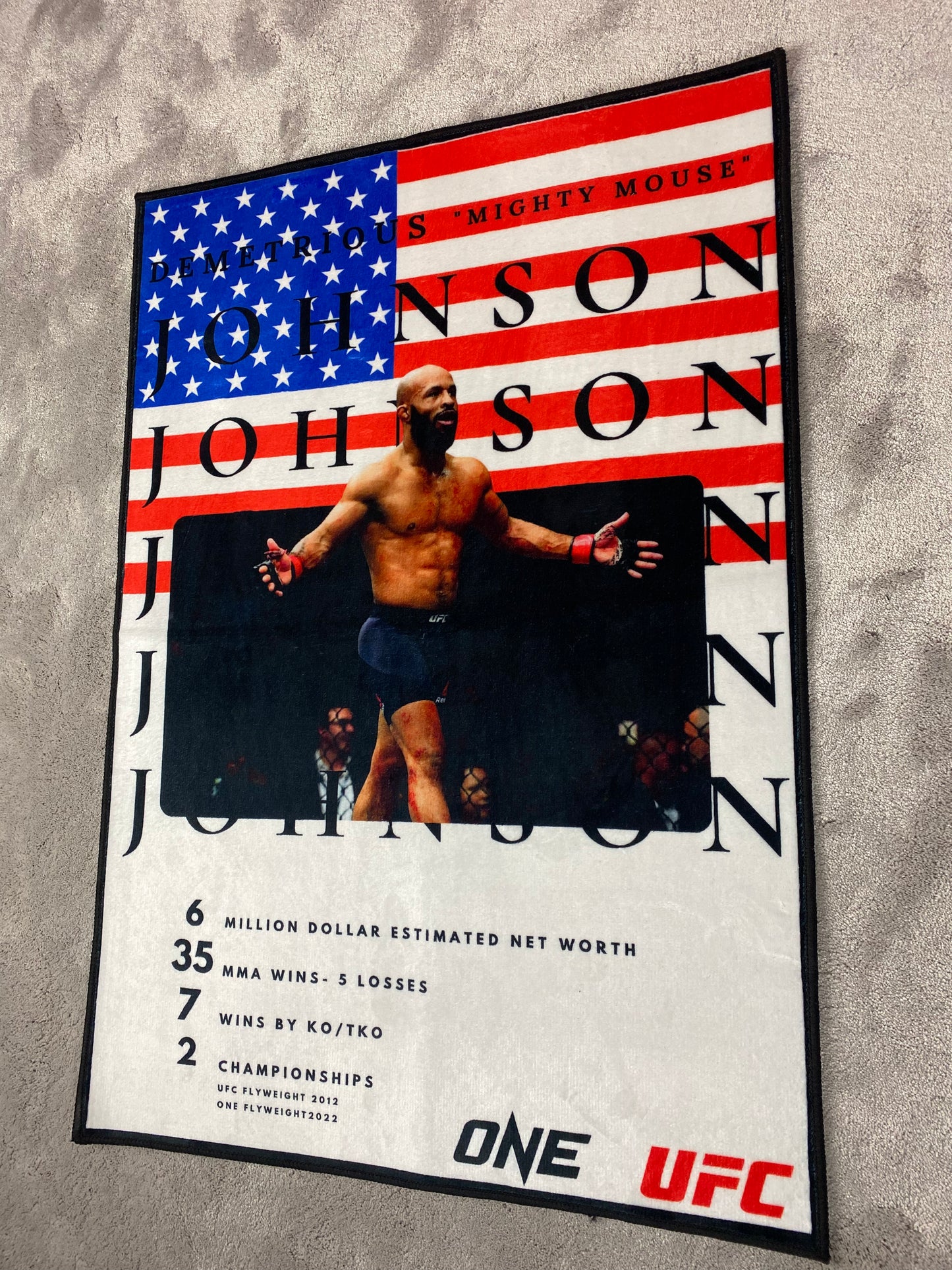 Demetrious Johnson Rug